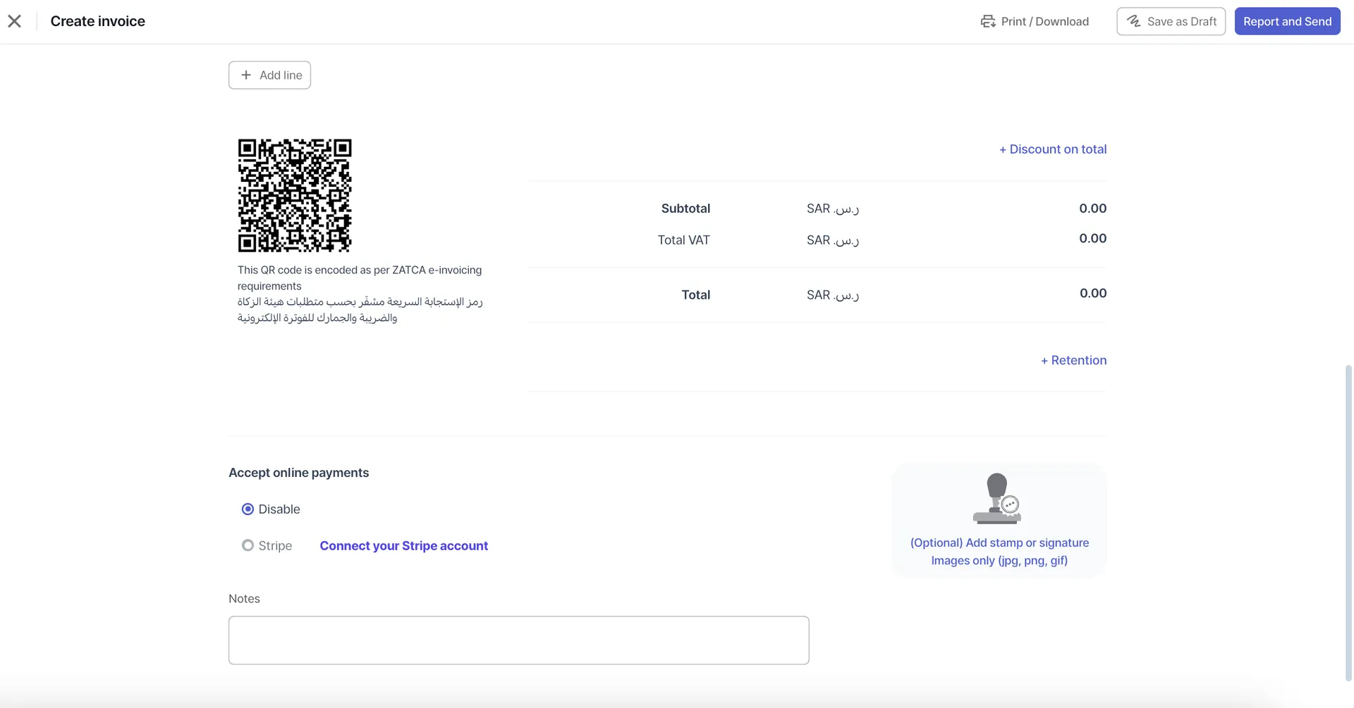 Issuing Electronic Invoices